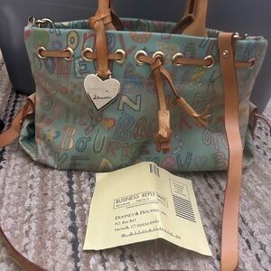 Dooney & Bourke Colorful Lettered Tote